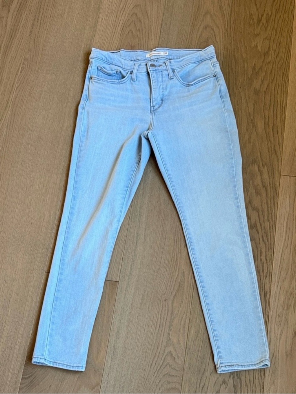 Levi’s Light Blue 311 Shaping Skinny Jeans